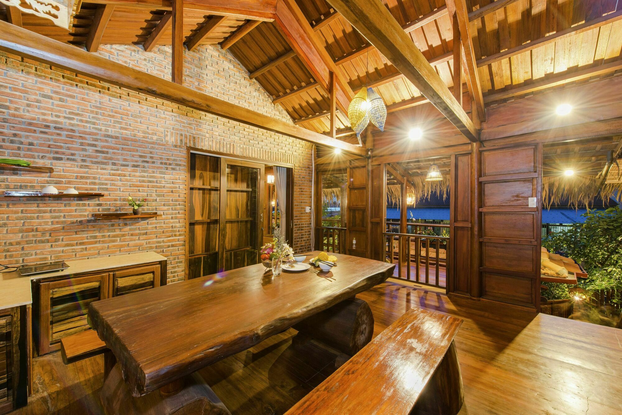 Wooden Lodge Homestay Hoian Хой Ан Екстериор снимка
